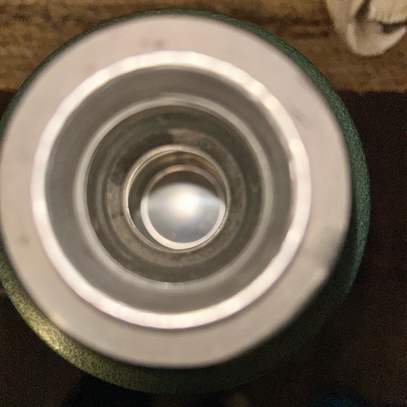 Vintage Stanley Aladdin Thermos USA Made A9450DH Green Metal 1/2 Gallon Cup 64oz - Picture 7 of 8